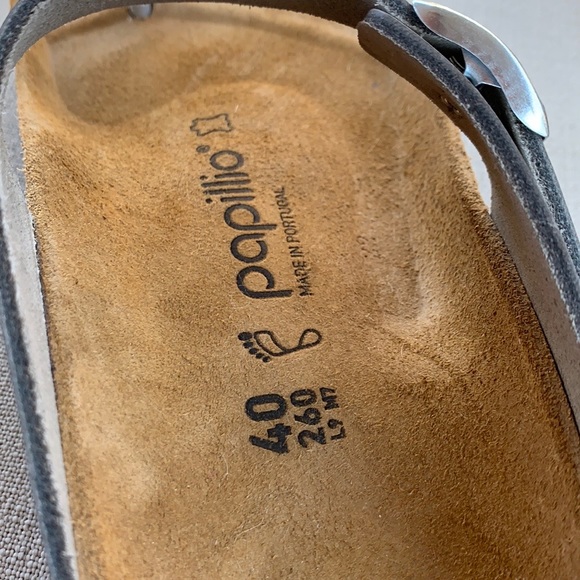 BIRKENSTOCK PAPILLIO Gizeh Platform Leather Thong - Picture 5 of 12